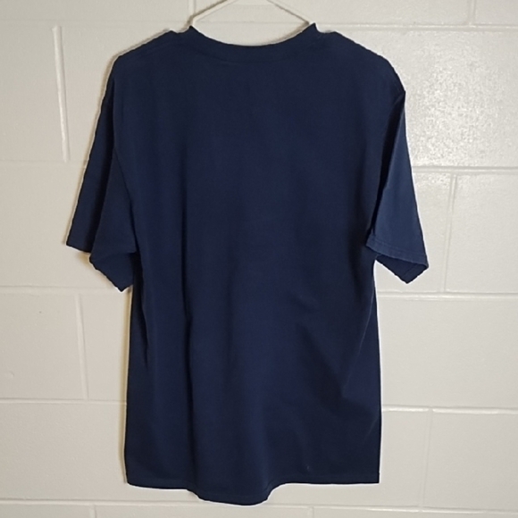 Scotland Plaid Graphic Tee Navy Red White - Picture 2 of 11